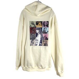 Taylor Swift The Eras‎ Tour Official Merch Cream Hoodie 4XL Cream FS-1208